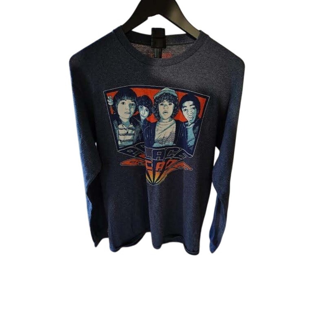 Stranger Things Palace Arcade Graphic Long Sleeve T-Shirt - Size M